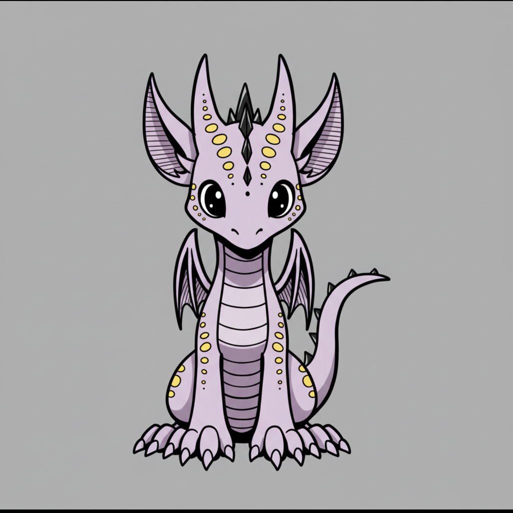 An example of a 3D model of a character generated from a 2D image