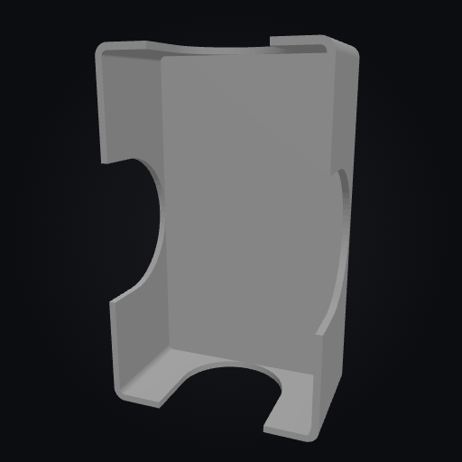 GameVault Card Tray Large 70x120mm 3D model