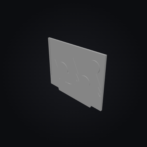 FigureStage Backdrop Panel Forest 3D model