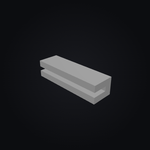 FigureStage Acrylic Panel Slot 3D model