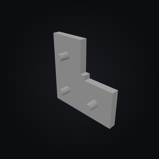 FigureStage Corner Connector 3D model