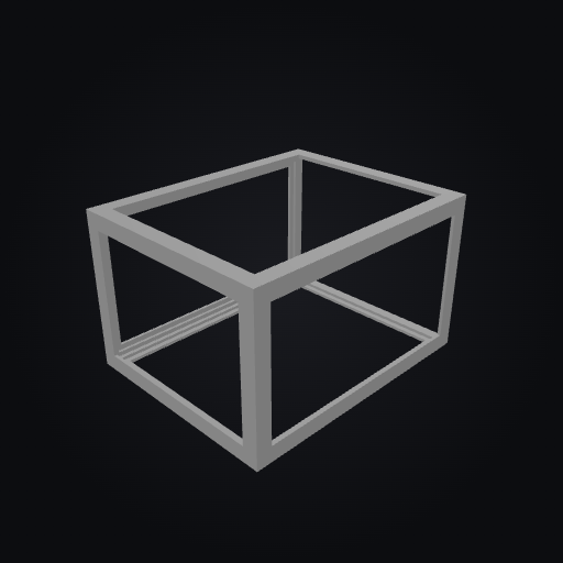 FigureStage Dust Cover Frame 3D model