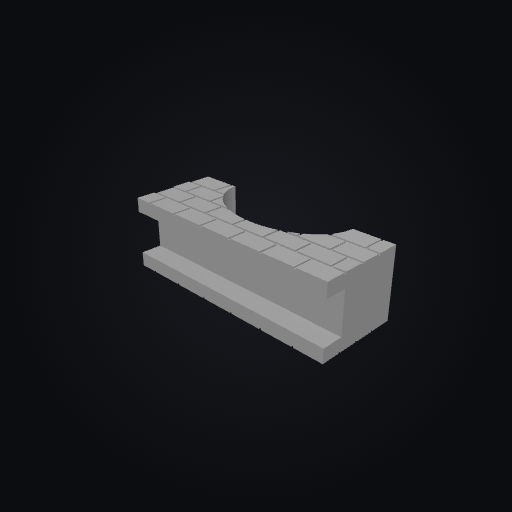 CableQuest Stone Bridge Cable Tray 3D model