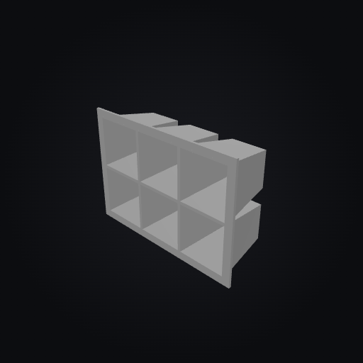 PlantStack Seedling Tray 6-Cell 3D model