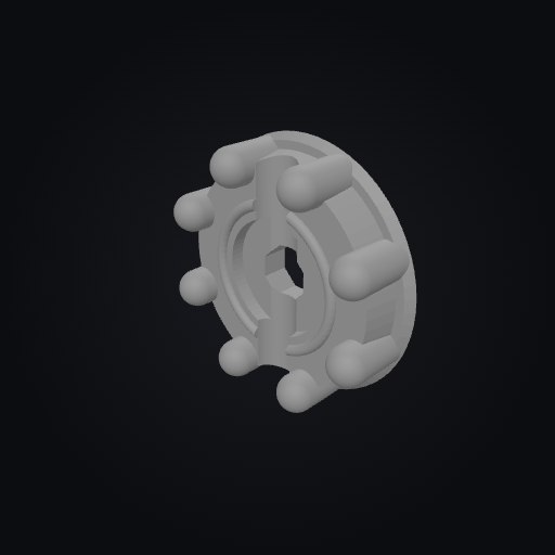 GameVault First Player Token Holder 3D model