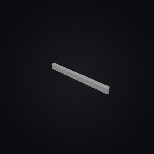 ArtArsenal Wall Rail 300mm 3D model