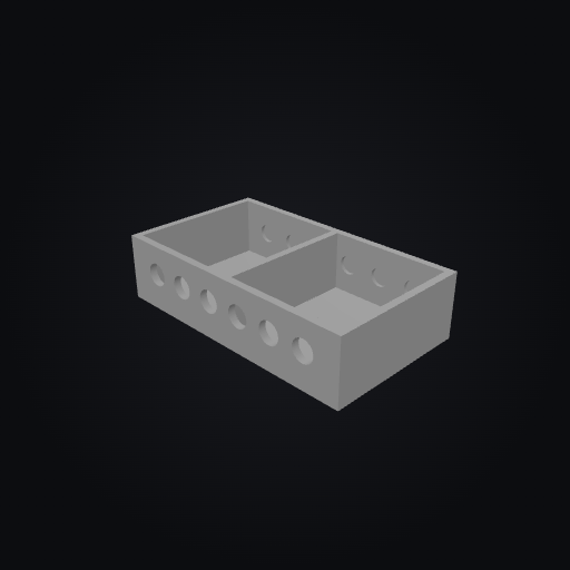 ArtArsenal Brush Holder 6-Slot 3D model