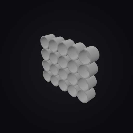 ArtArsenal Paint Tube Rack 20 3D model