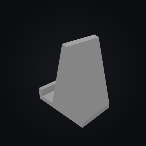 ArtArsenal Canvas Lean Stand Small 3D model