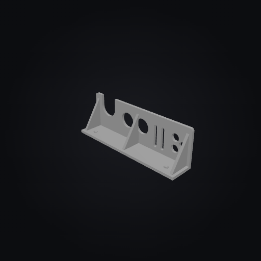 PetStation Grooming Tool Rack 3D model