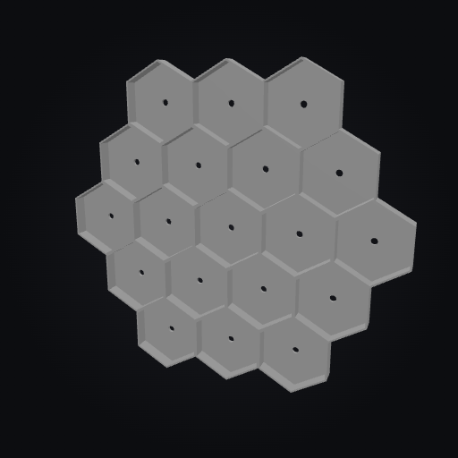 HexVault Standard Baseplate 3D model