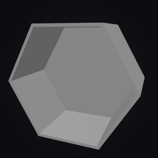 HexVault Bin 1H 3U 3D model