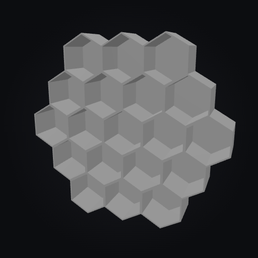 HexVault Bin 19H 3U 3D model