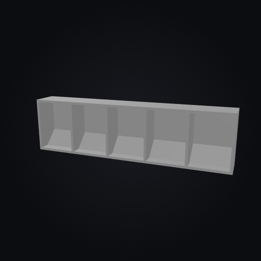 HexVault Resistor Organizer 3D model