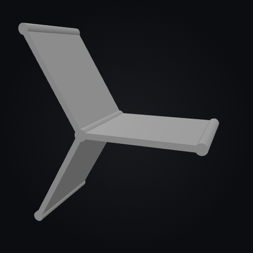 HexVault 1-Hex 3-Way Divider 3D model