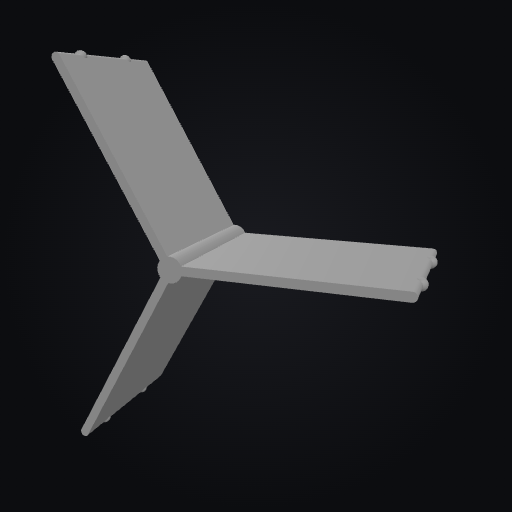 HexVault Triangle Radial Divider 3D model