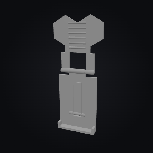 HexVault Phone Stand 3D model