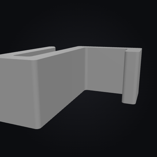 HexVault Side Hook 3D model