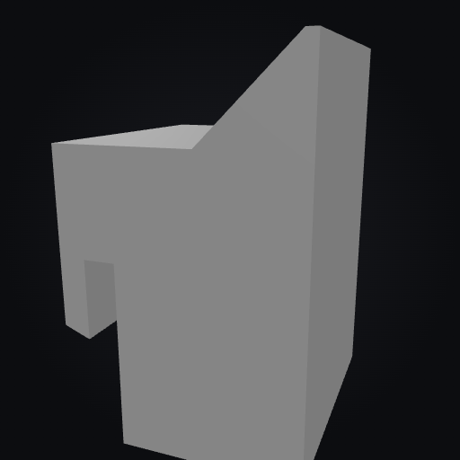 HexVault French Cleat Adapter 3D model