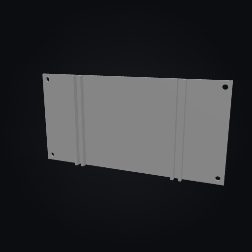 WallForge Half Panel 200x100 3D model