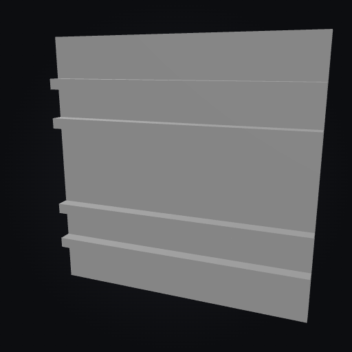 WallForge Quarter Panel 100x100 3D model