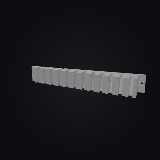 WallForge Wrench Rail 3D model