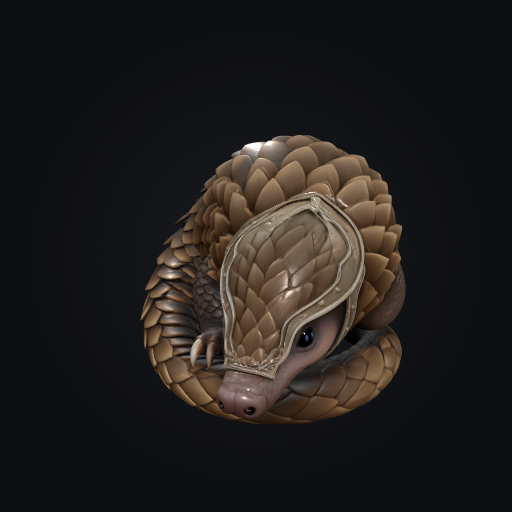 Pangolin Guardian 3D model