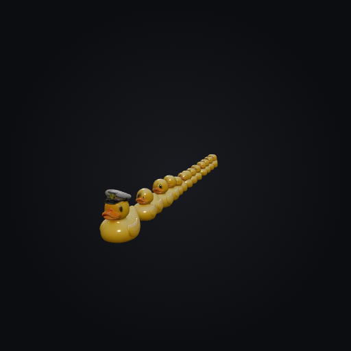 Rubber Duck Armada 3D model