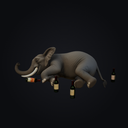 Drunk Elephant 3D model