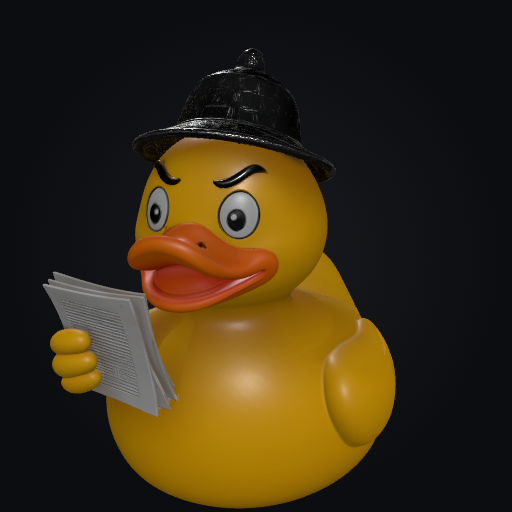 Conspiracy Duckie 3D model
