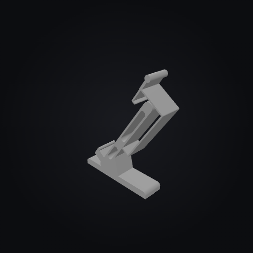 Mechanical Quick Grab Phone Stand 3D model