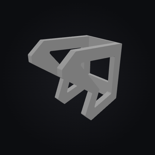 DualSense PS5 Controller Stand 3D model