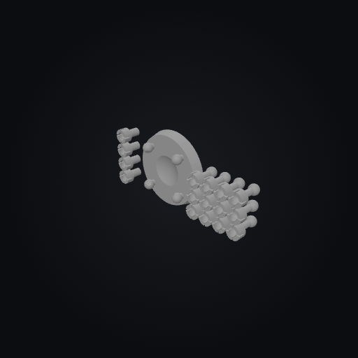 Soldering Fingers 3D model