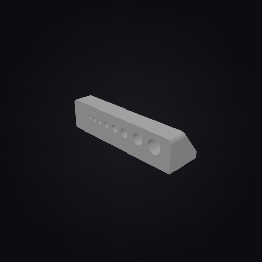 Hex Wrench Holder Multiboard 3D model