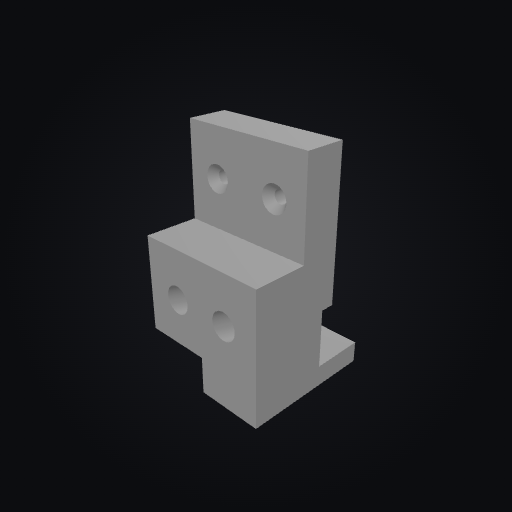 Pocket Hole Jig 3D model