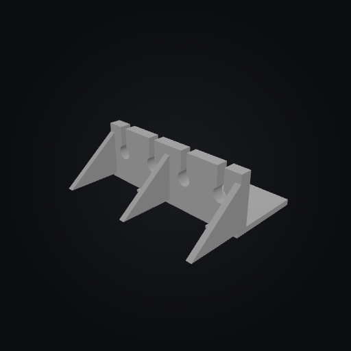 Screwdriver Holder IKEA Skadis 3D model