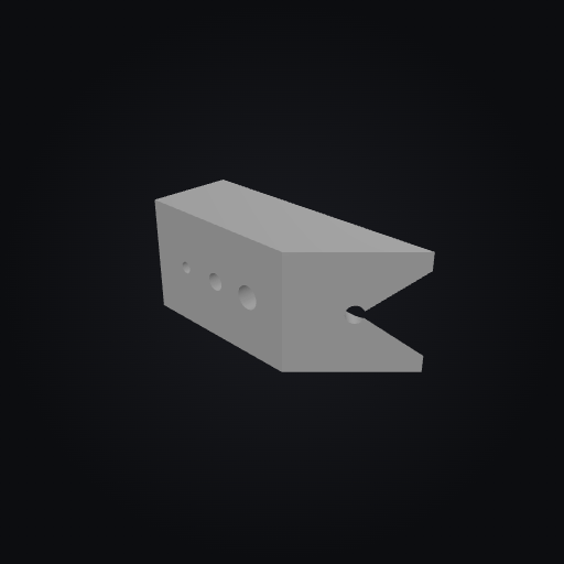 90/45 Degree Drilling Guide 3D model