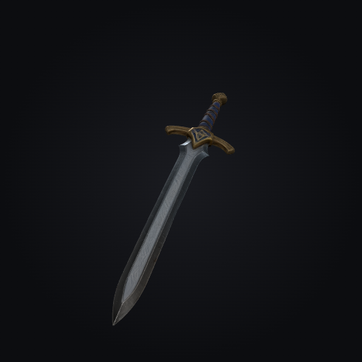 Master Sword Replica 3D model