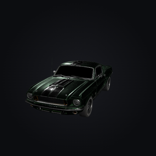 1967 Mustang Shelby 3D model