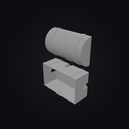 CableQuest Treasure Chest Cable Box 3D model