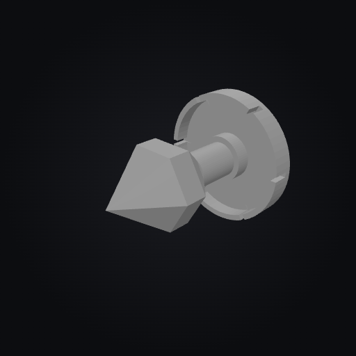 CableQuest Magic Crystal Holder 3D model