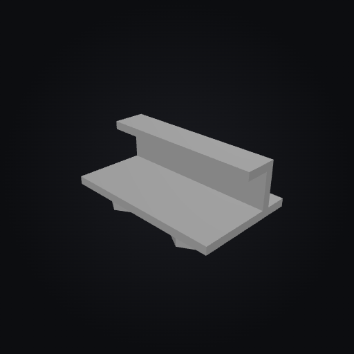 DeskGrid Phone Stand Landscape 3D model