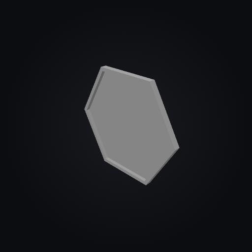DeskGrid Drink Coaster Tile 3D model