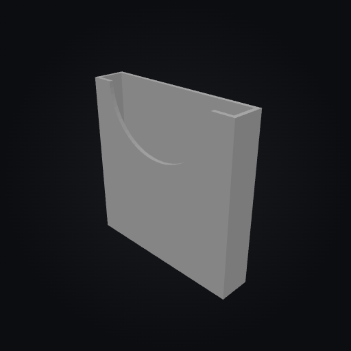 DeskGrid Sticky Note Holder 3D model