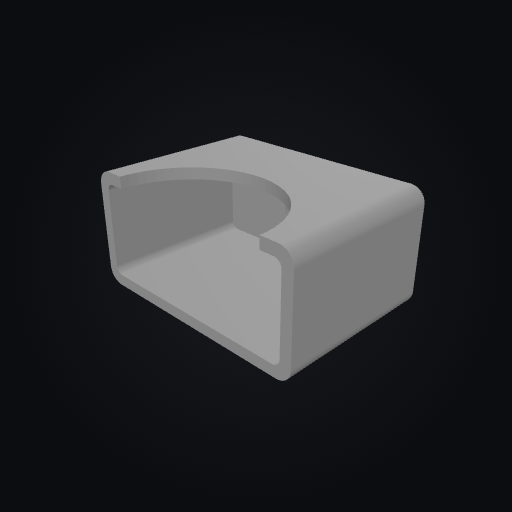 DeskGrid AirPods Stand 3D model