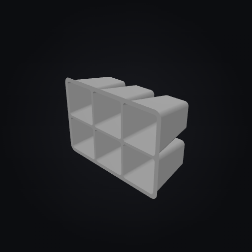 PlantStack Seedling Tray 6 Cell 3D model