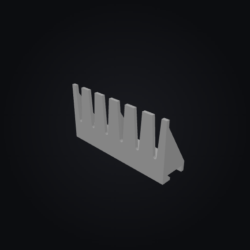 ArtArsenal Brush Drying Rack 3D model