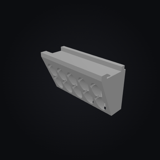 ArtArsenal Paint Tube Rack 10 3D model