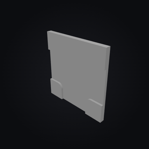 TinyTown Road T Intersection 3D model