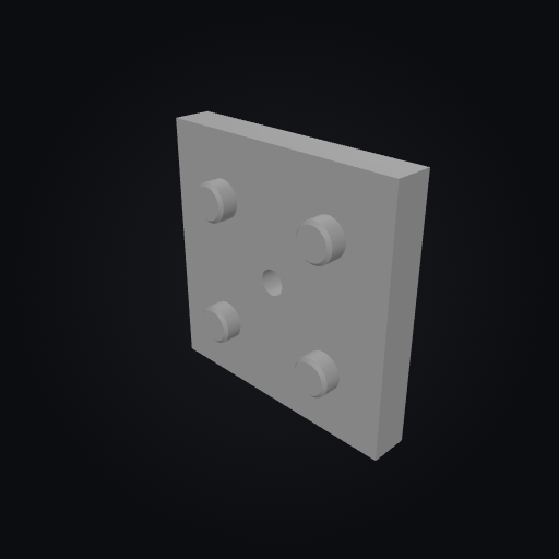FigureStage Baseplate 2x2 3D model